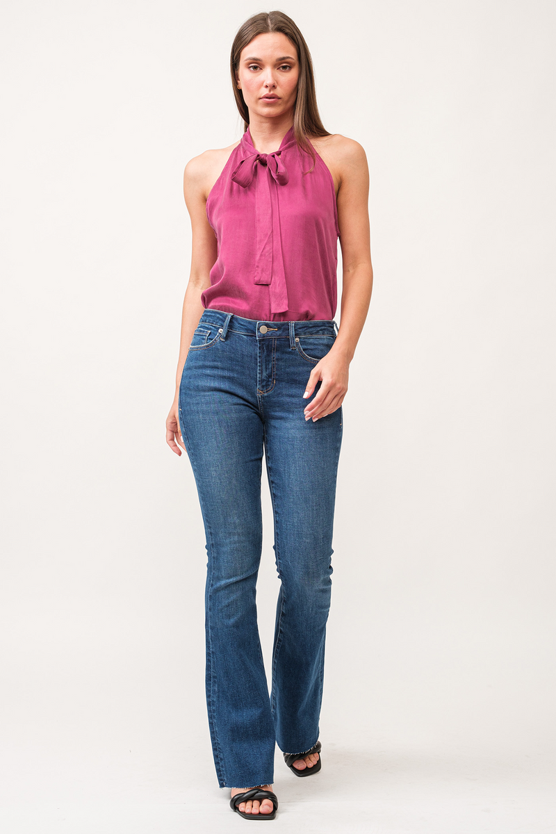 White Smoke Rosa Mid Rise Jean | Borealis Jeans