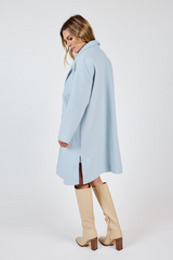 Light Gray Haley Open Coat Coats & Jackets