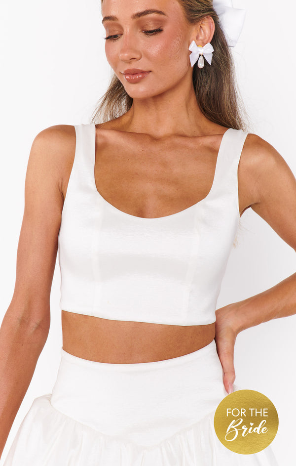 White Smoke Vivianna Top Top