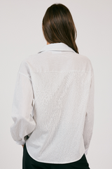 Light Gray Soft Soul Button Down Shirt Top