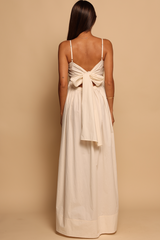 Tan Courtney Maxi Maxi Dress