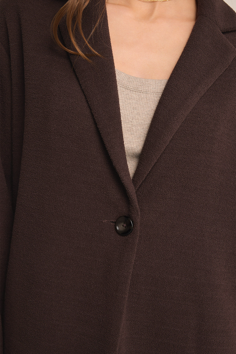 Dark Slate Gray Mason Coat Coat