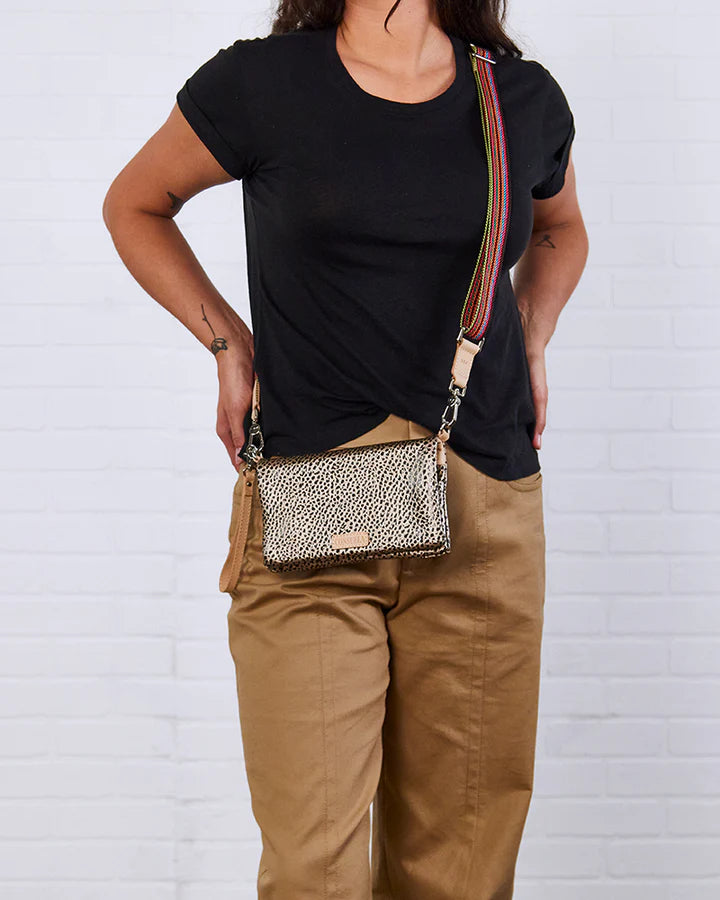 Black Wesley Uptown Crossbody Crossbody Purse