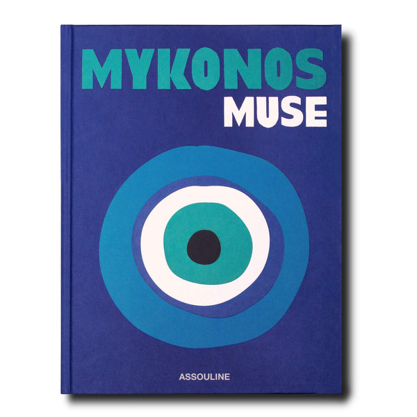 Dark Slate Blue Mykonos Muse Book