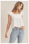 Light Gray Shell We Dance Top Tops