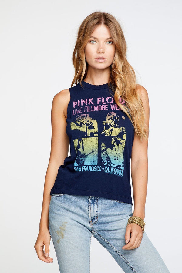 Antique White Pink Floyd San Francisco Tank