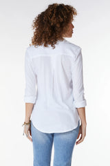 Lavender Collar Pocket Shirt Shirts & Tops